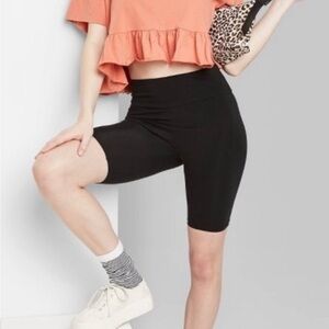 Black Women's Biker Shorts